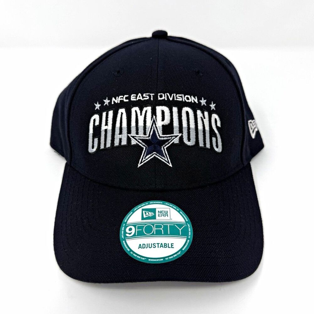 New Era 9FORTY Dallas Cowboys NFC East Division Champions Adjustable Hat Navy
